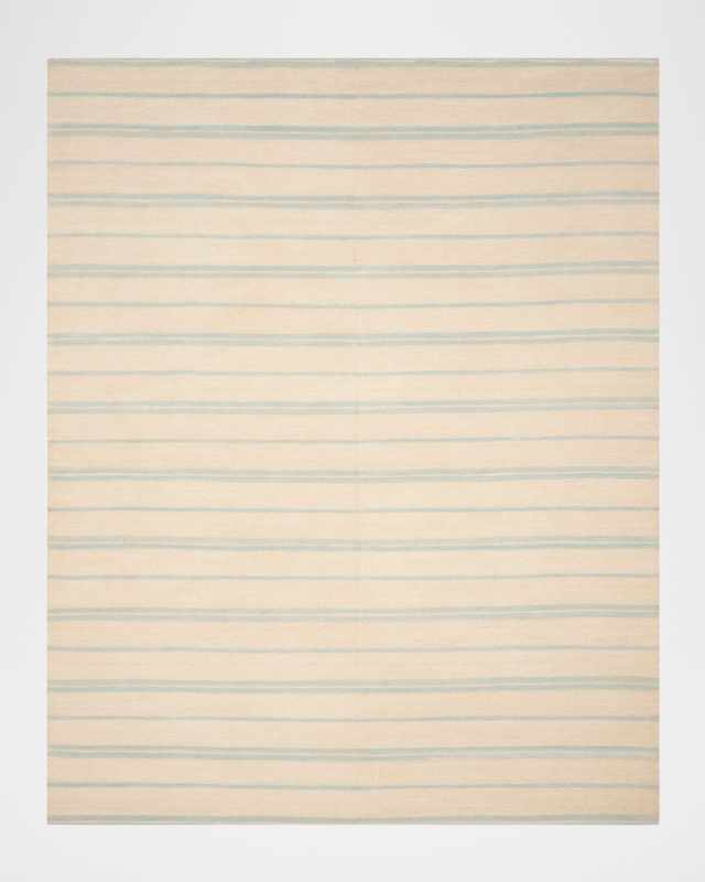 Brett Stripe Flat-Weave Rug, 8' x 10'